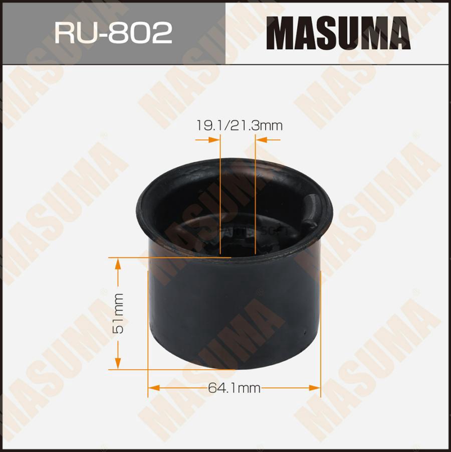 

Ru802_Сайлентблок Рычага Пер. Задний Vw Раssаt 05> MASUMA ru802