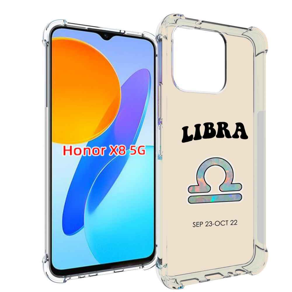 

Чехол MyPads знак-зодиака-весы-6 для Honor X8 5G, Прозрачный, Tocco