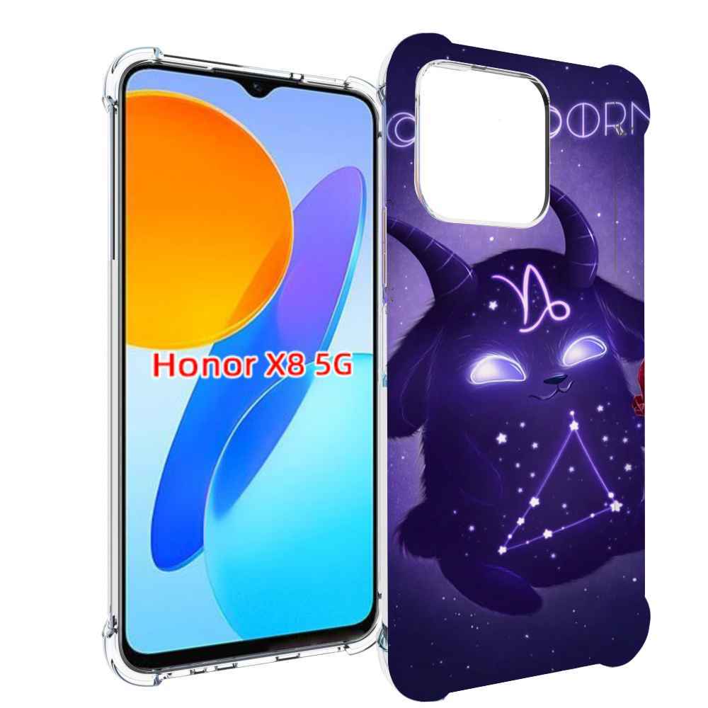 

Чехол MyPads знак-зодиака-козерог-7 для Honor X8 5G, Прозрачный, Tocco