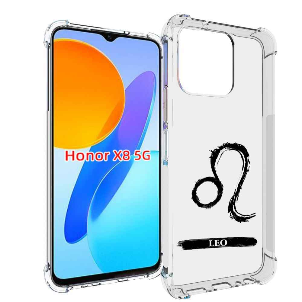 

Чехол MyPads знак-зодиака-лев-7 для Honor X8 5G, Прозрачный, Tocco