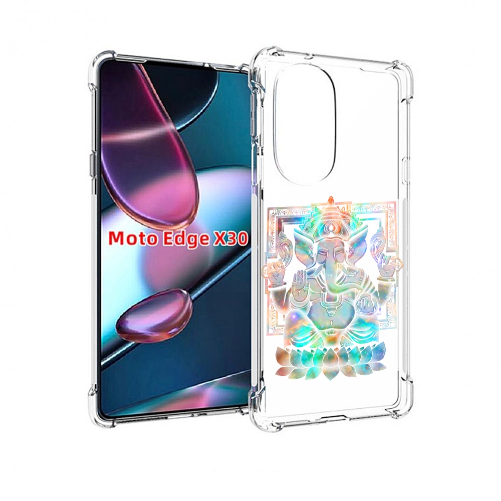 

Чехол MyPads умный слон для Motorola Moto Edge X30, Прозрачный, Tocco