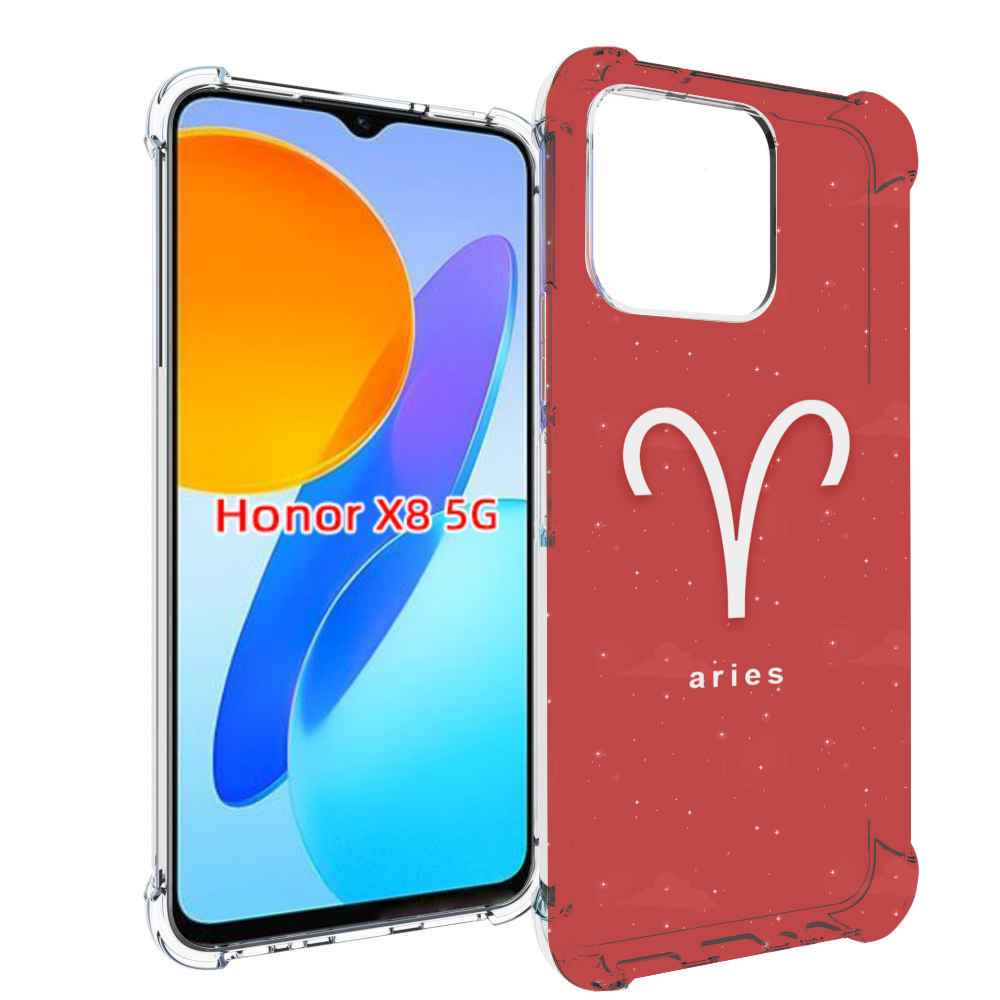 

Чехол MyPads знак-зодиака-овен-5 для Honor X8 5G, Прозрачный, Tocco