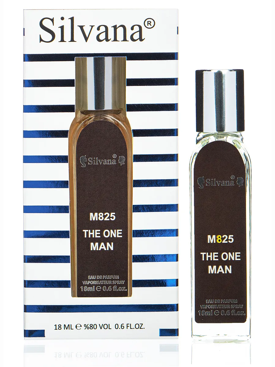 

Парфюмерная вода Silvana M825 THE ONE MEN 18 мл, Silvana M825 THE ONE MEN
