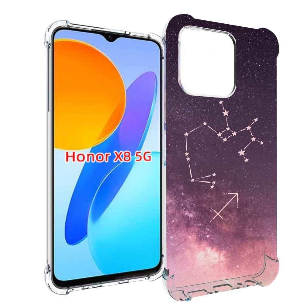 

Чехол MyPads знак-зодиака-стрелец-2 для Honor X8 5G, Прозрачный, Tocco