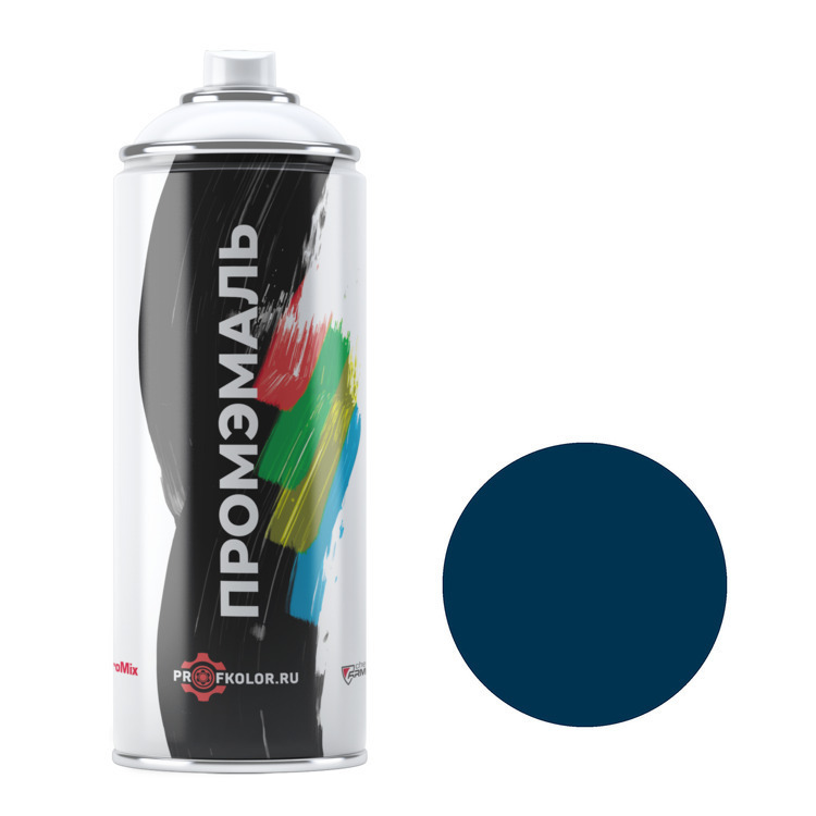 

Аэрозольная краска Profkolor RAL - RAL 5003, Saphirblau, синий, глянцевая, 650 мл., A-RAL-Blue