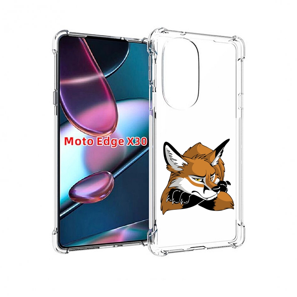 

Чехол MyPads фокс для Motorola Moto Edge X30, Прозрачный, Tocco