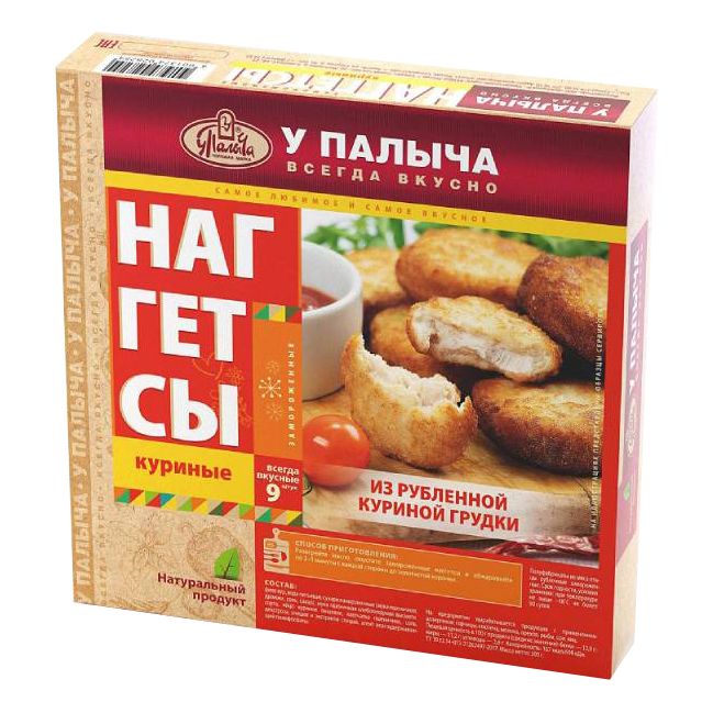 Наггетсы куриные У Палыча замороженные 300 г