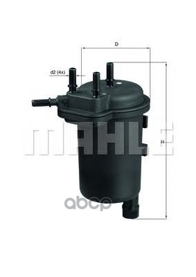 

Фильтр топливный MAHLE KL430, KL430