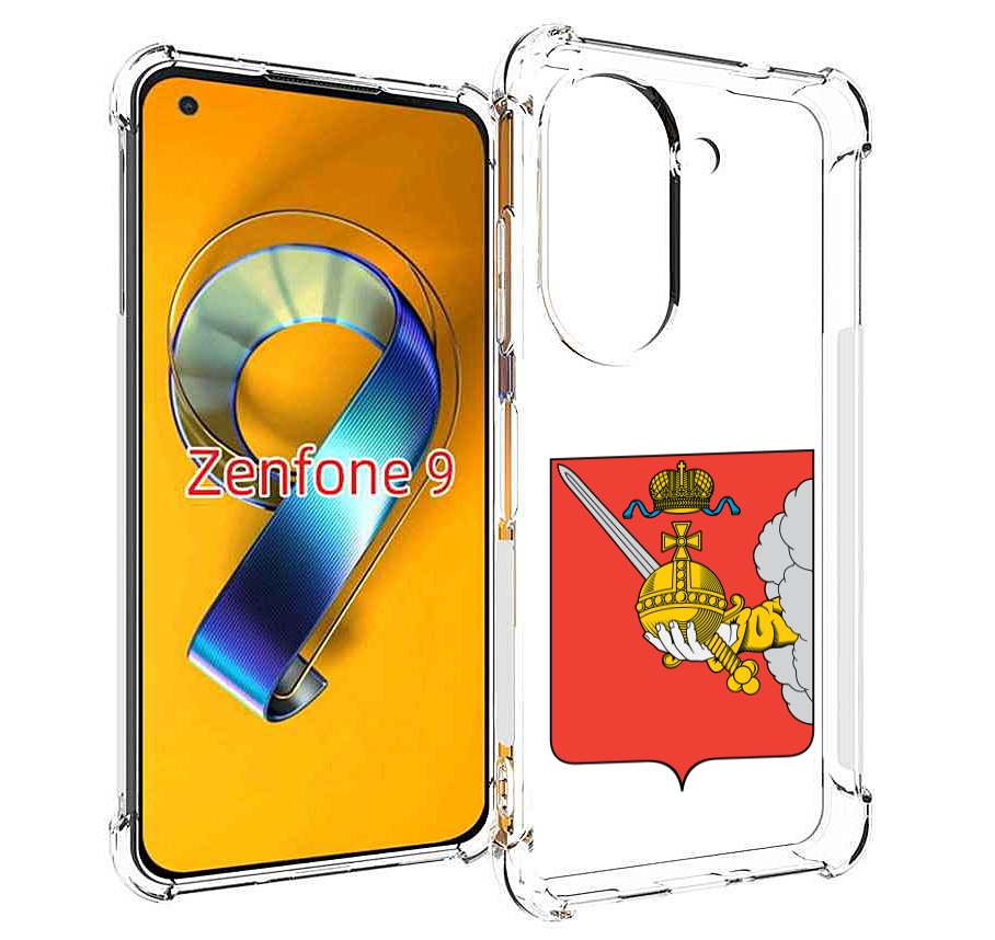 

Чехол MyPads герб-вологодскои-области для Asus Zenfone 9 (AI2202), Прозрачный, Tocco