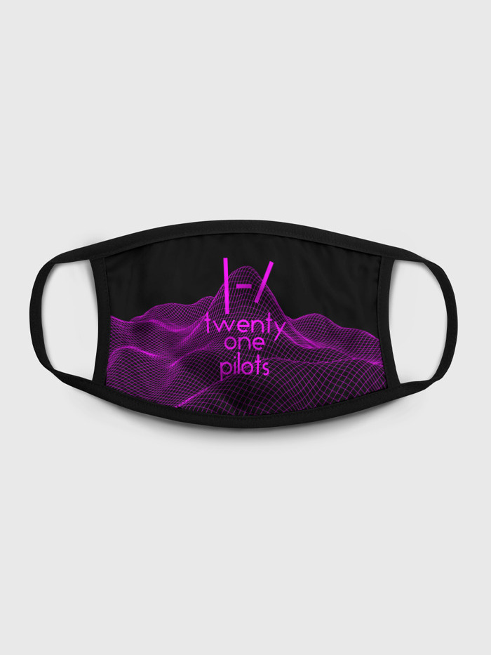 

Многоразовая маска унисекс Burnettie Twenty One Pilots Neon Music, Разноцветный, Twenty One Pilots Neon Music