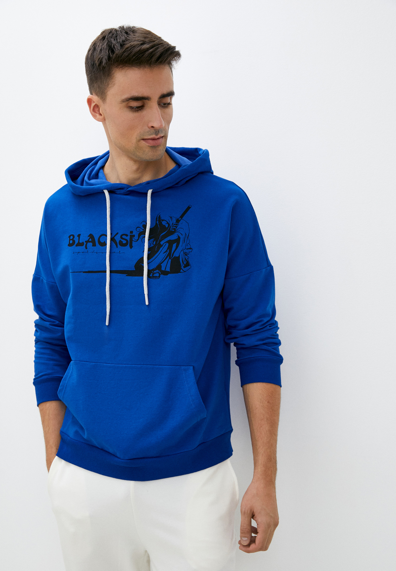 

Худи унисекс BLACKSI 2981 BLACKSI синее L, 2981 BLACKSI