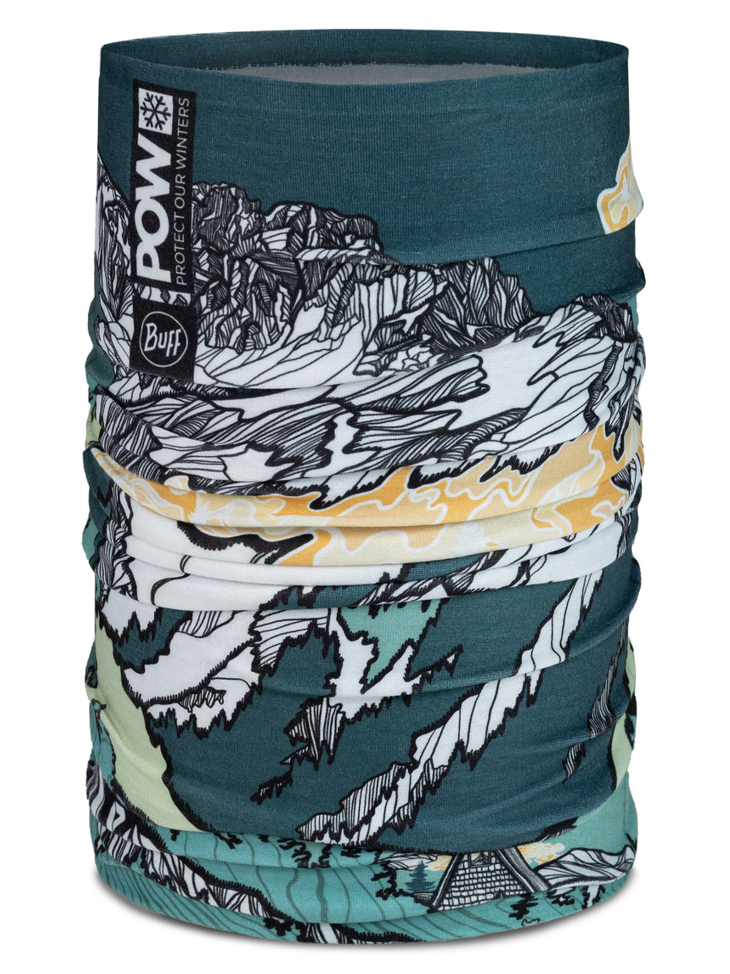 

Бандана Buff Thermonet Pow Lixot Green (Us:б/Р) 2024-25, Зеленый, Thermonet