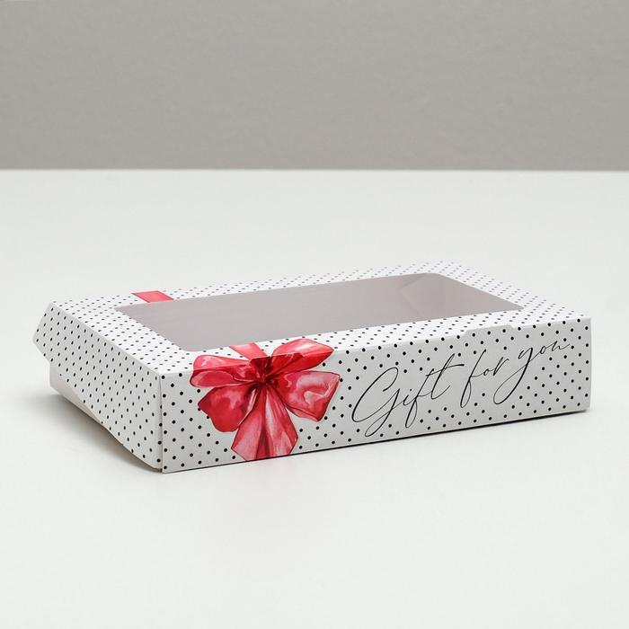 

Коробка складная Дарите Счастье Gift 20  12  4 см 5 шт, Серый
