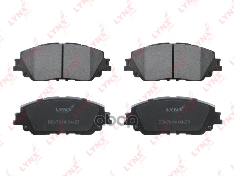 

Тормозные колодки LYNXauto передние правые/левые дисковые bd7614