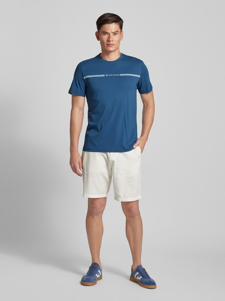 

Футболка мужская TOM TAILOR 1037803 синяя XXXL, Синий, 1037803