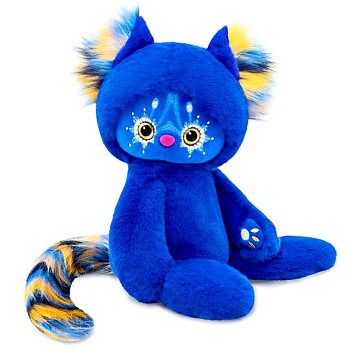 фото Мягкая игрушка budi basa тоши, цвет синий, 25 см