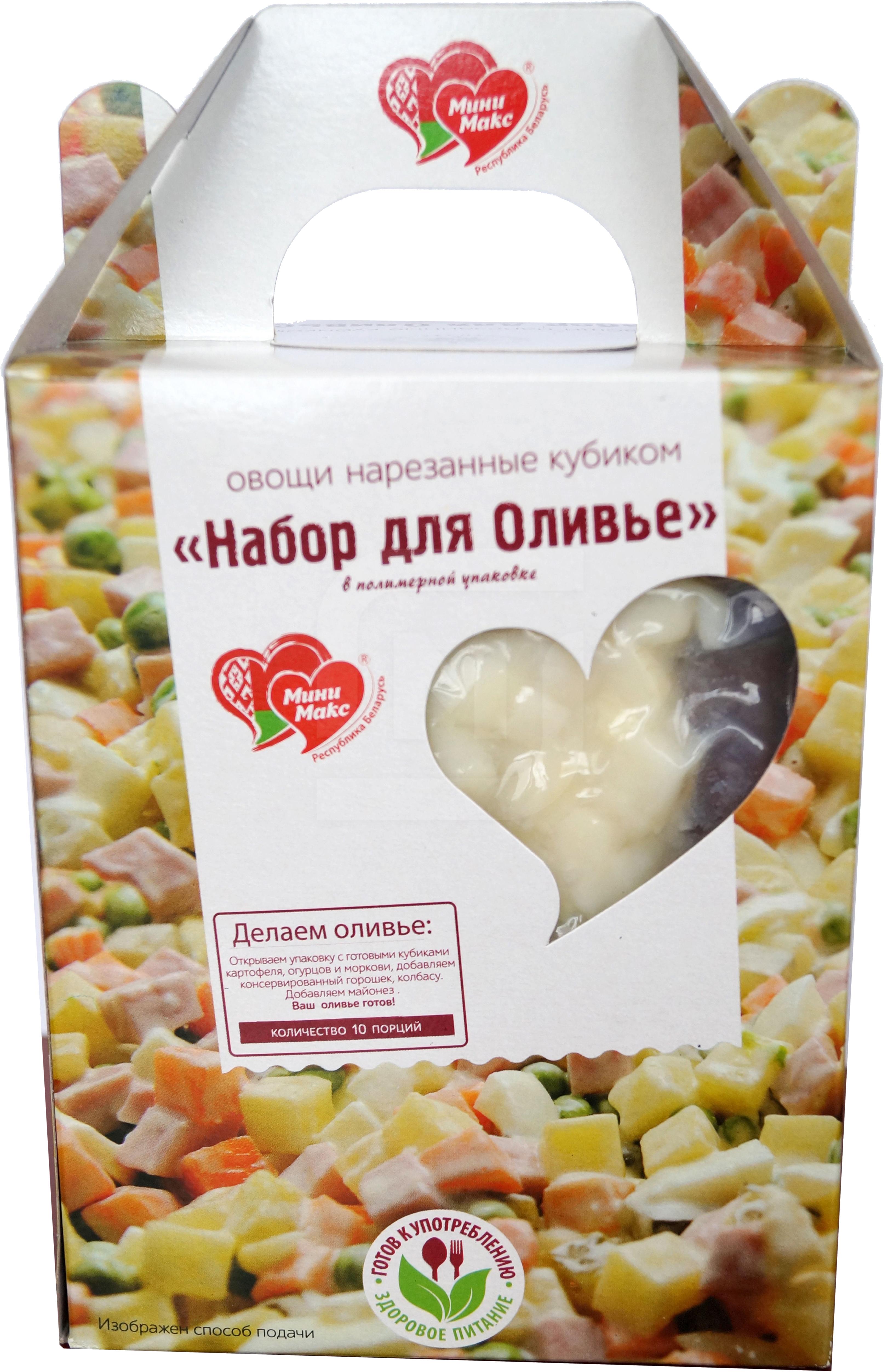 

Смесь овощей МиниМакс для салата Оливье 900 г