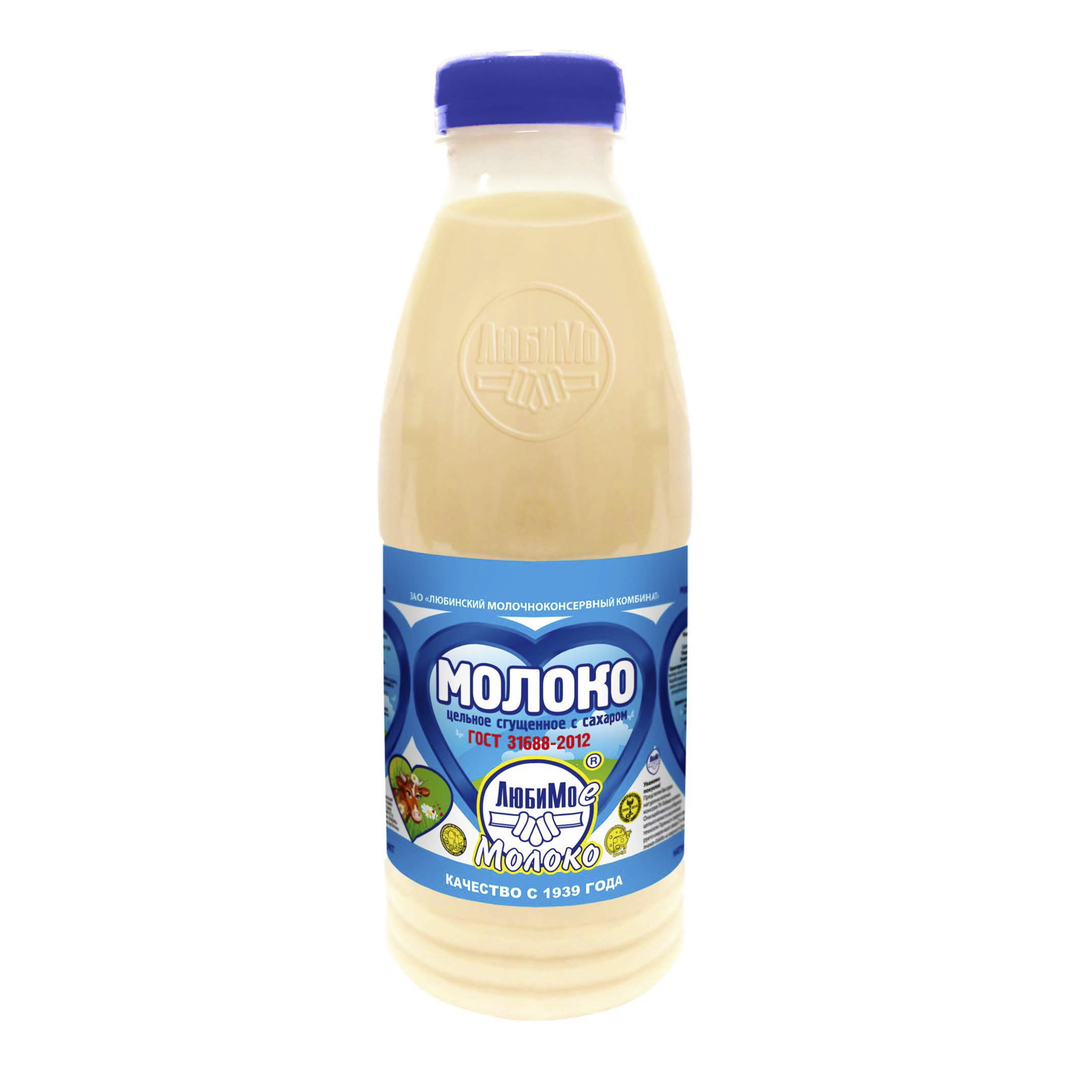 

Сгущенное молоко Любимое молоко ГОСТ 8,5% 910 г