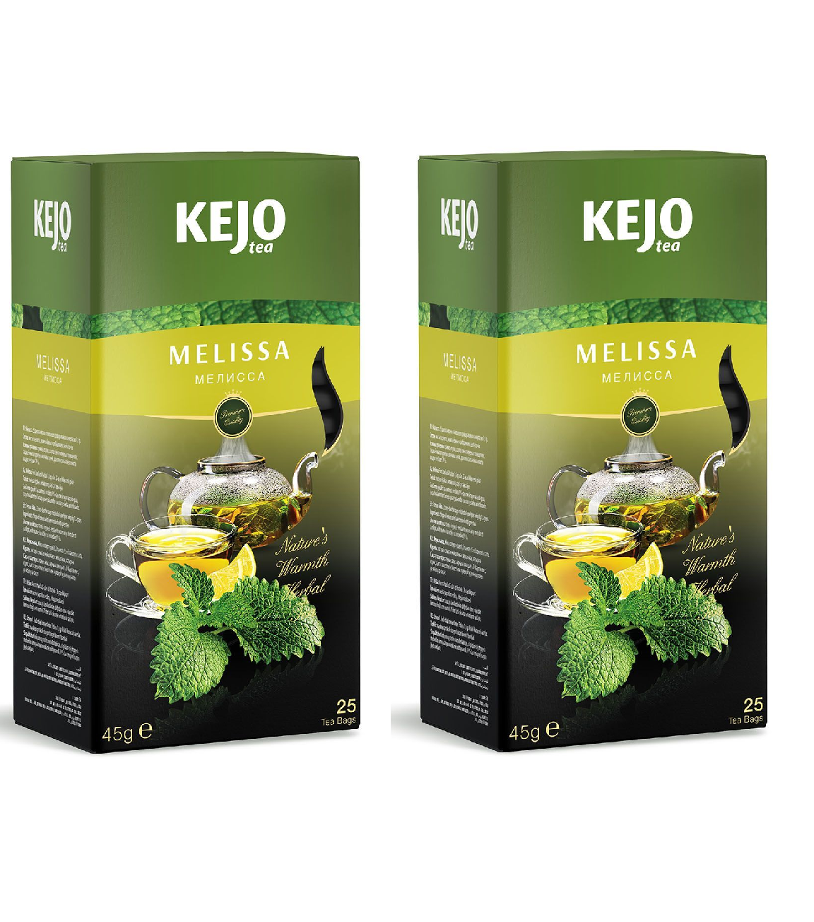 

Чай травяной KEJO Мелисса 25 пак, 2 шт