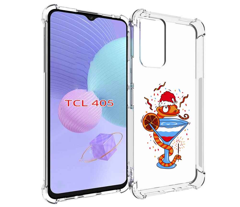 

Чехол MyPads змейка для TCL 405, Tocco
