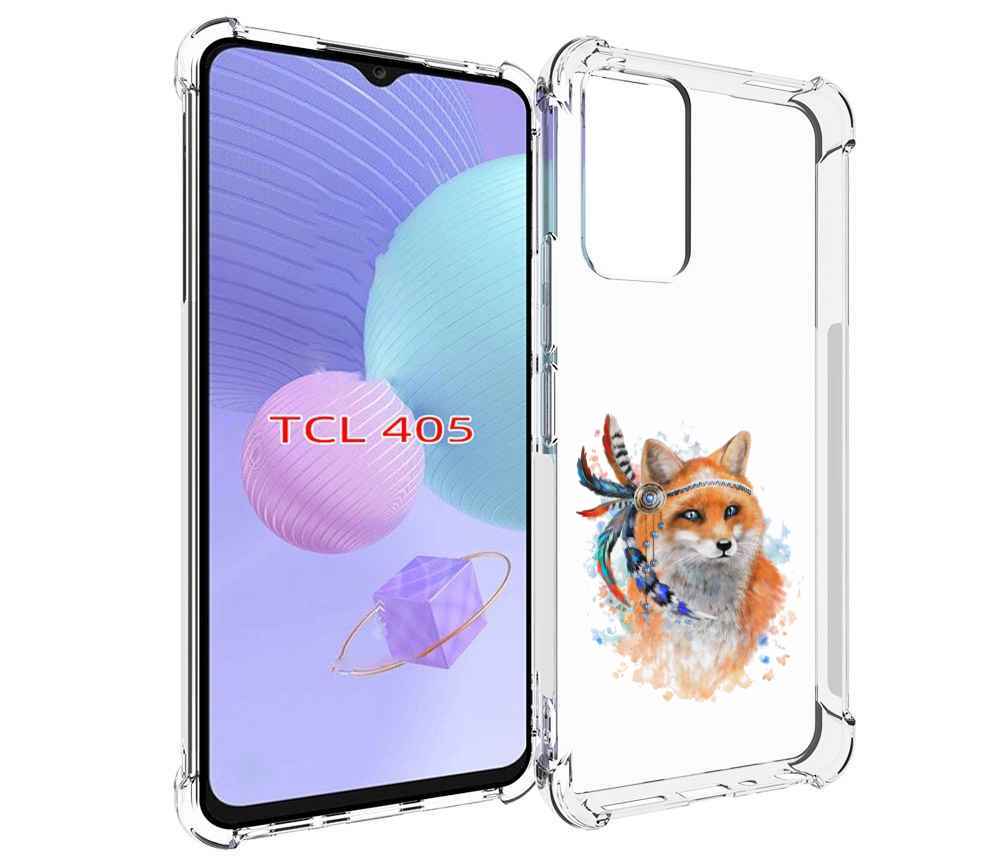 

Чехол MyPads инду лиса для TCL 405, Tocco