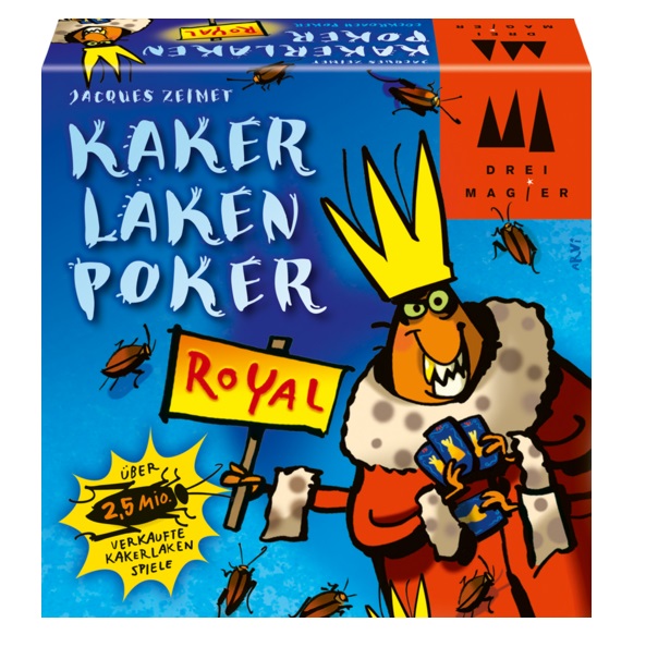 Настольная игра Drei Magier Spiele Kakerlaken Poker Royal Королевский тараканий покер