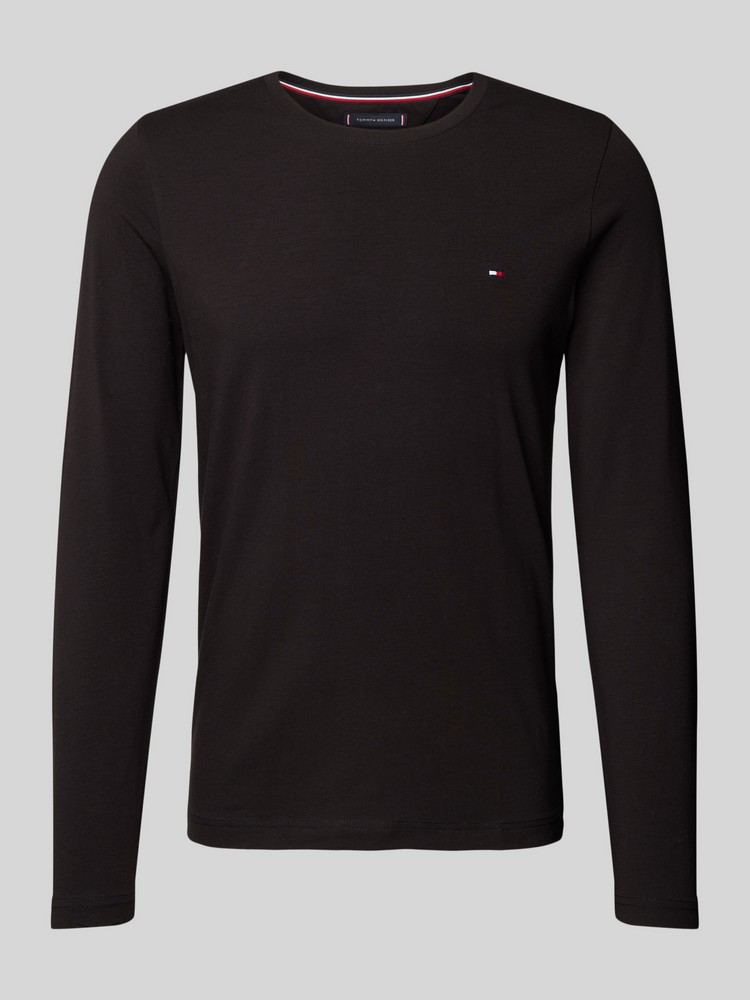 

Лонгслив мужской Tommy Hilfiger MW0MW10804 черный XXXL, MW0MW10804