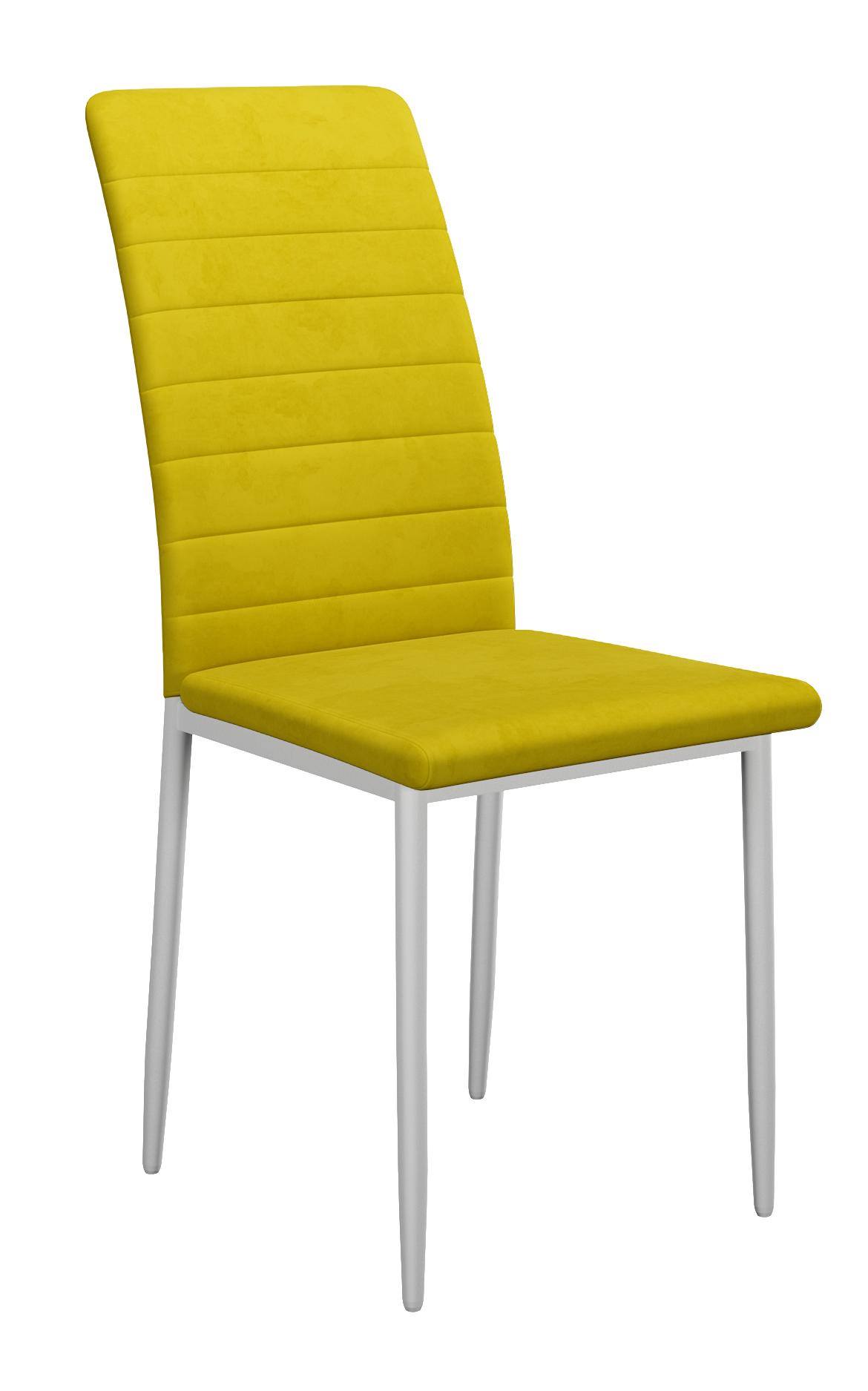 

Стул DikLine ТЕКС каркас белый/ B16 YELLOW