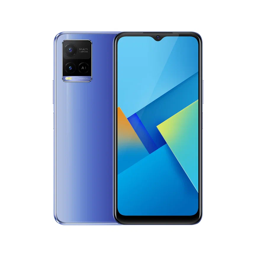 фото Смартфон vivo y21 4/64gb metallic blue