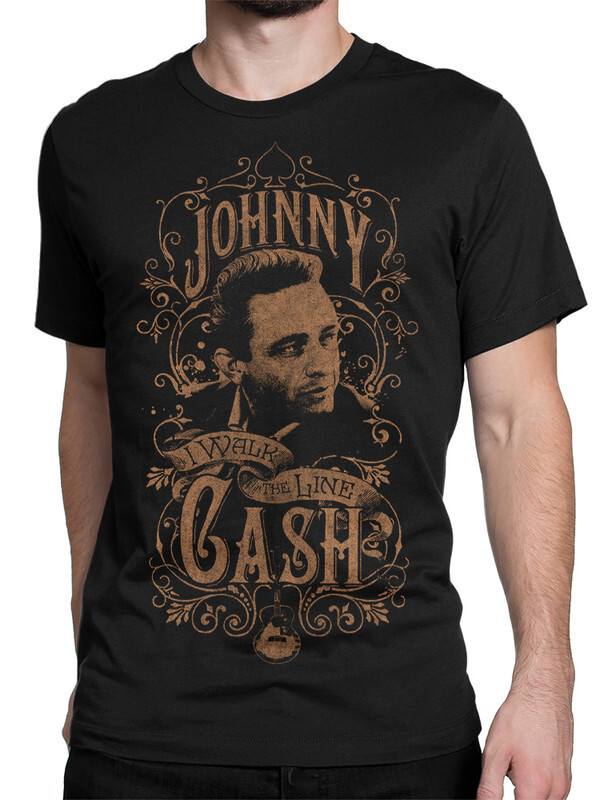 

Футболка мужская DreamShirts Studio Джонни Кэш 309-cash-2 черная L, Черный, Джонни Кэш 309-cash-2