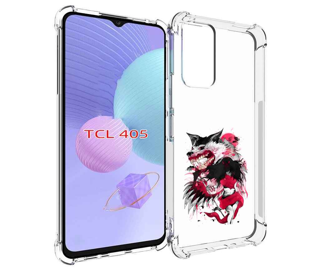 

Чехол MyPads красная шапочка для TCL 405, Tocco