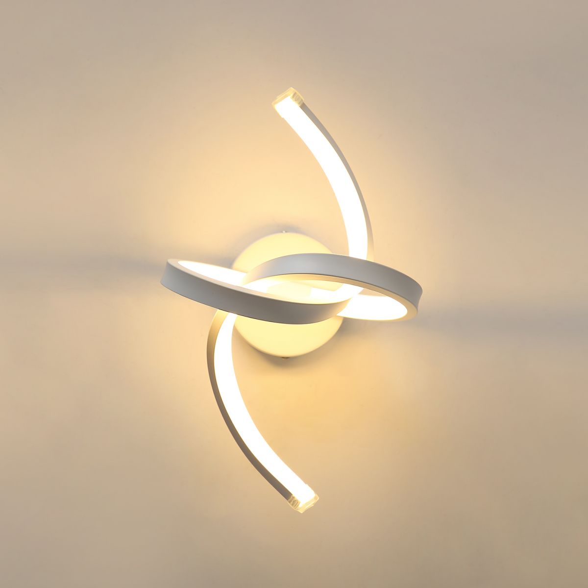 Стенная лампа Riserva белый 19Вт, теплый свет, 32х20cm, 5 - 10 м