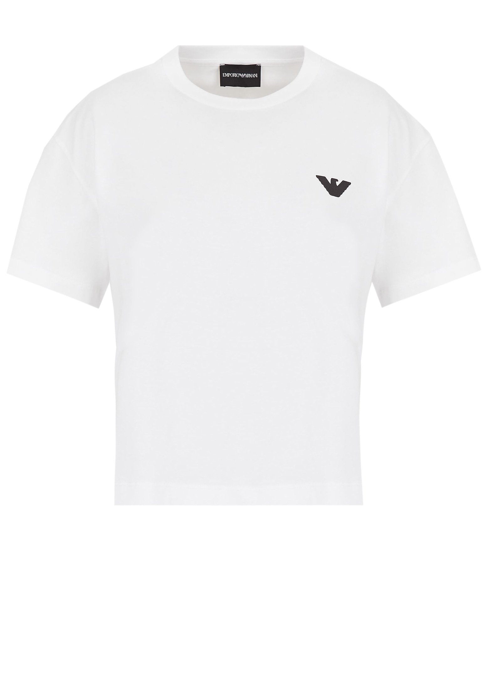 

Футболка женская Emporio Armani 126804 белая 36 IT, 126804