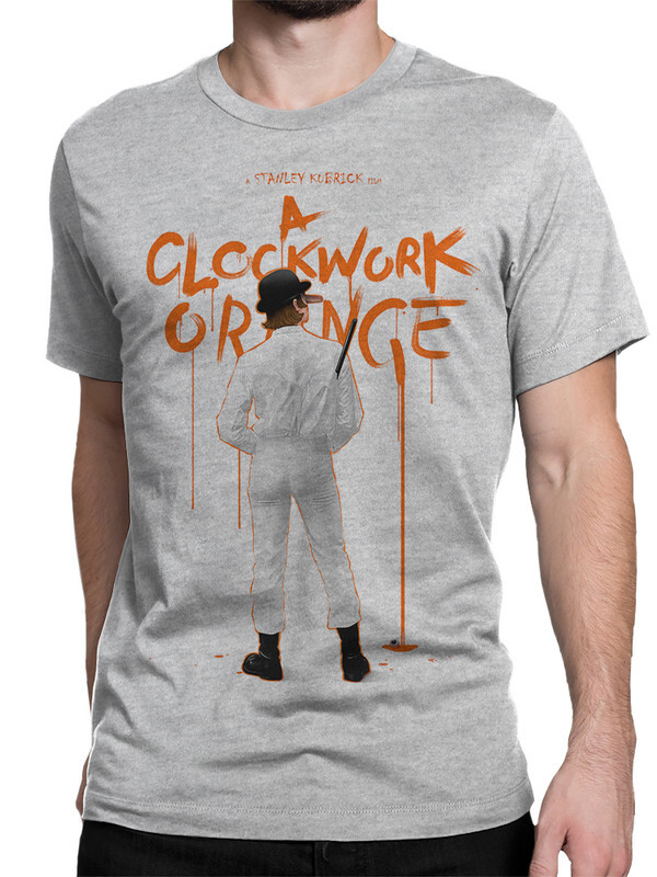 

Футболка мужская DreamShirts Studio Фильм Заводной Апельсин 312-2 серая M, Серый, Фильм Заводной Апельсин 312-2