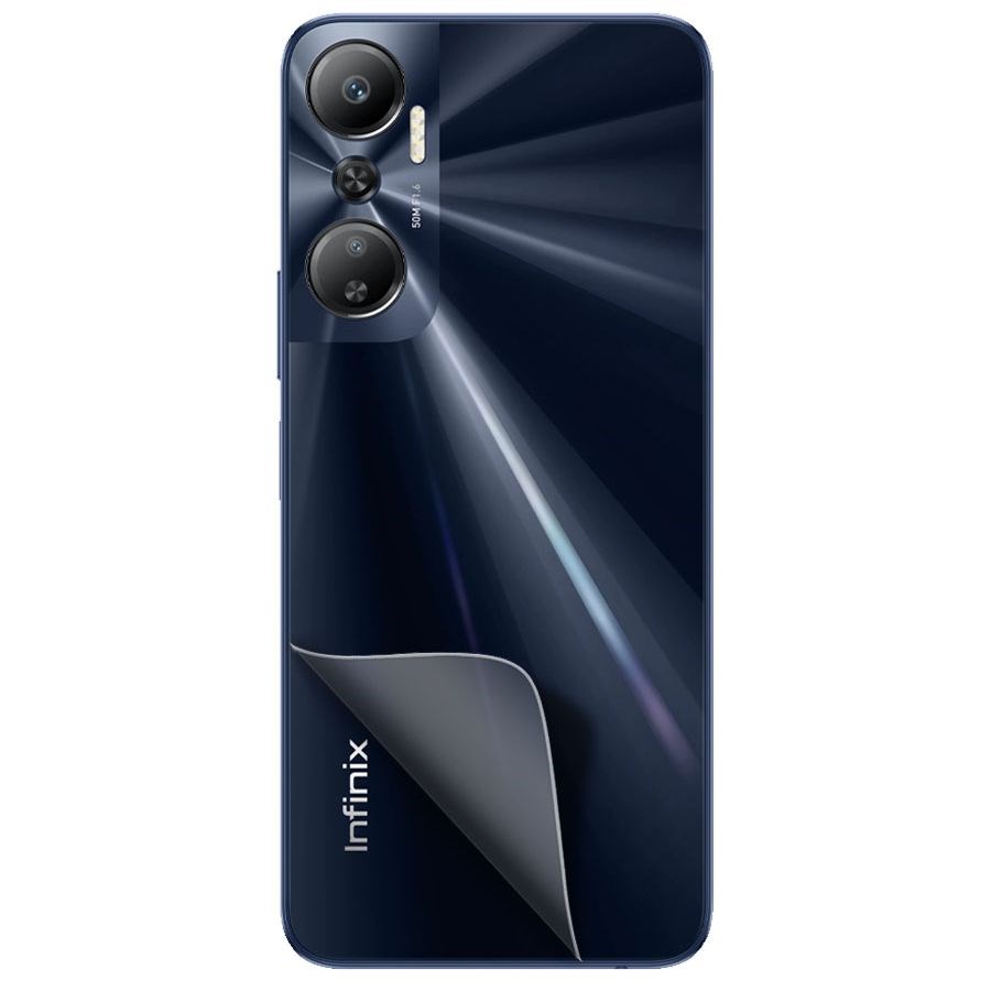 

Пленка защитная гидрогелевая Krutoff для INFINIX Hot 12 задняя сторона