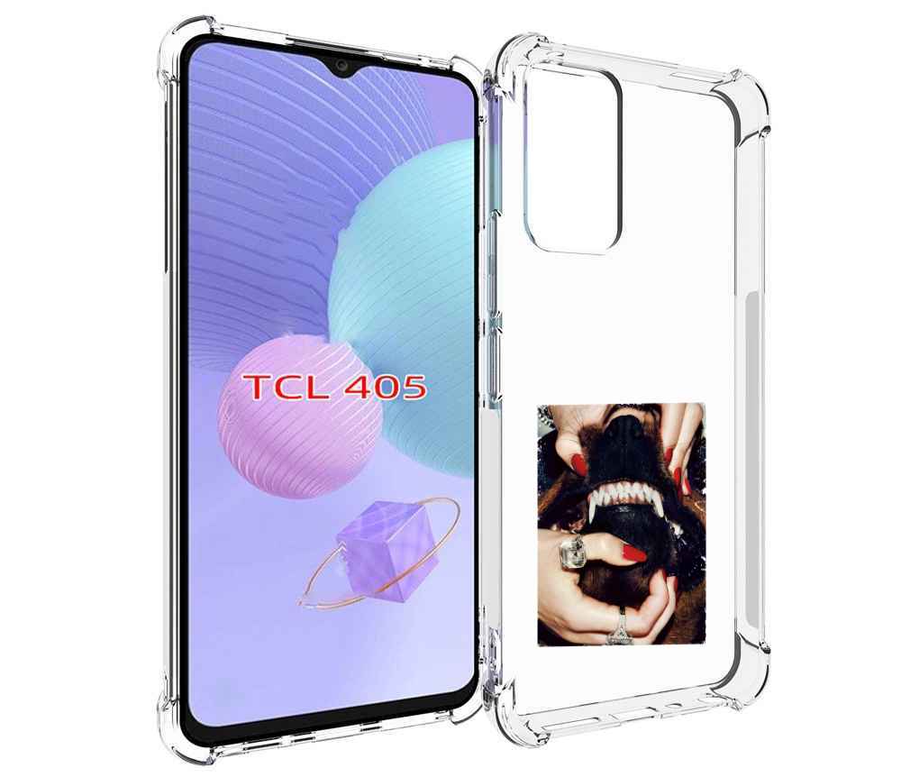 

Чехол MyPads маникюр для TCL 405, Tocco