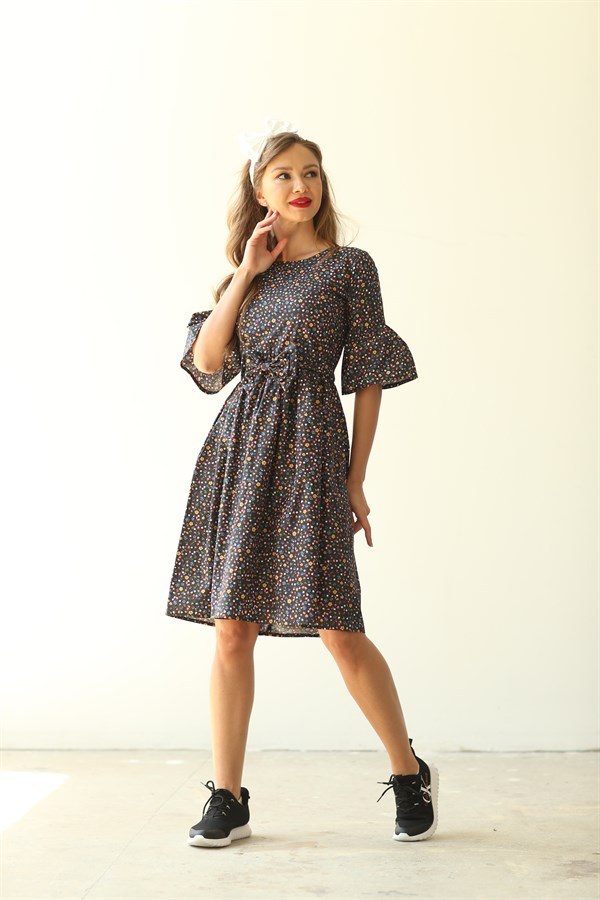 

Платье женское Kucugum Butik 268 черное 34 EU, 268