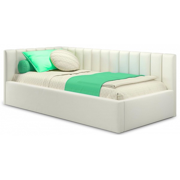 

Кровать  Zeppelin Mobili Milena c матрасом PROMO B COCOS, Бежевый, Milena c матрасом PROMO B COCOS