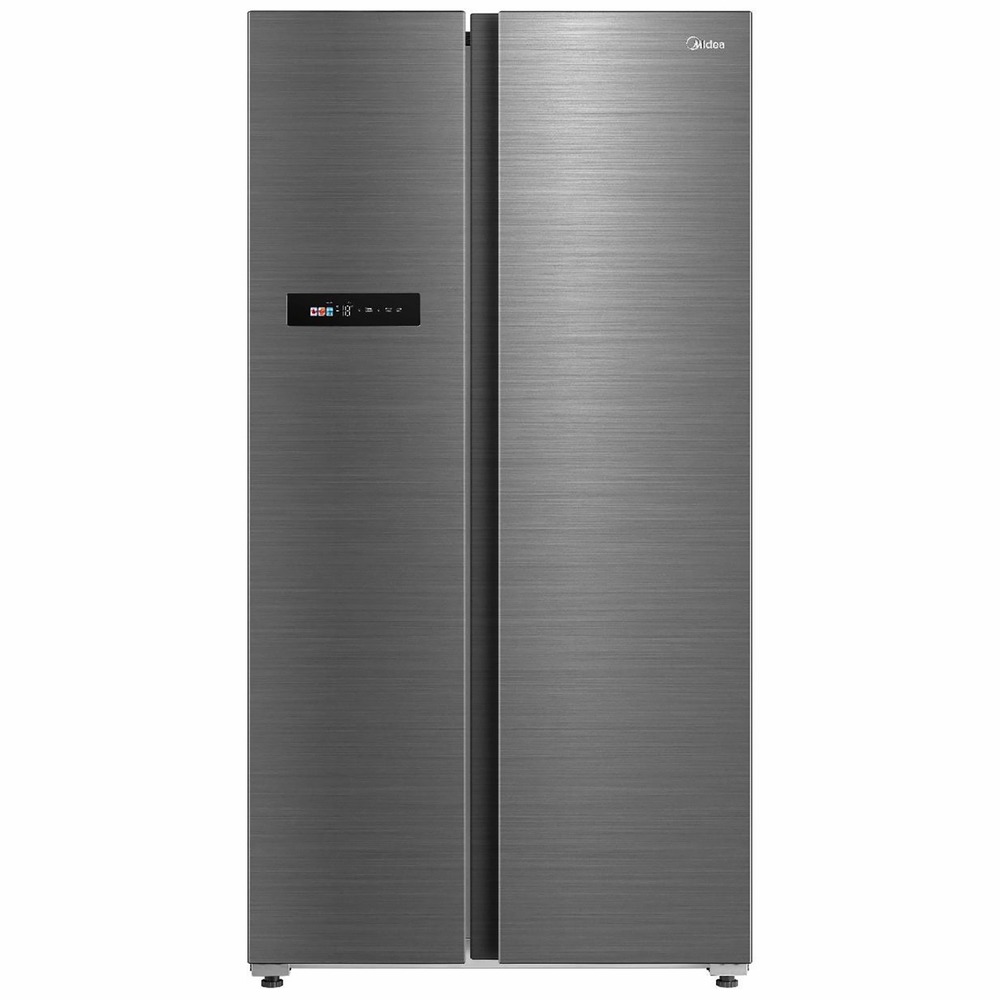 Холодильник Midea MDRS791MIE46 серый двухкамерный холодильник midea mdrb470mgf46o