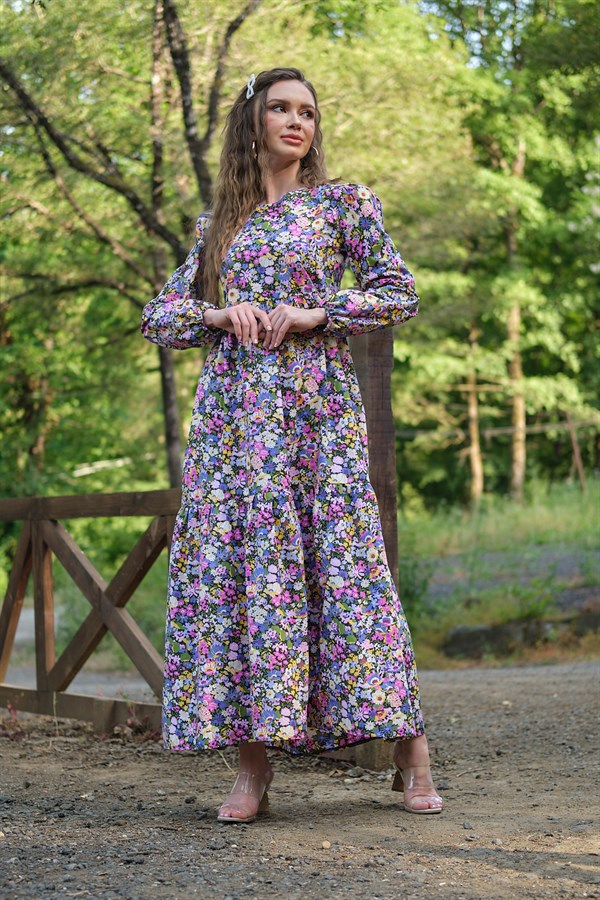 

Платье женское Kucugum Butik 825 фиолетовое 34 EU, 825