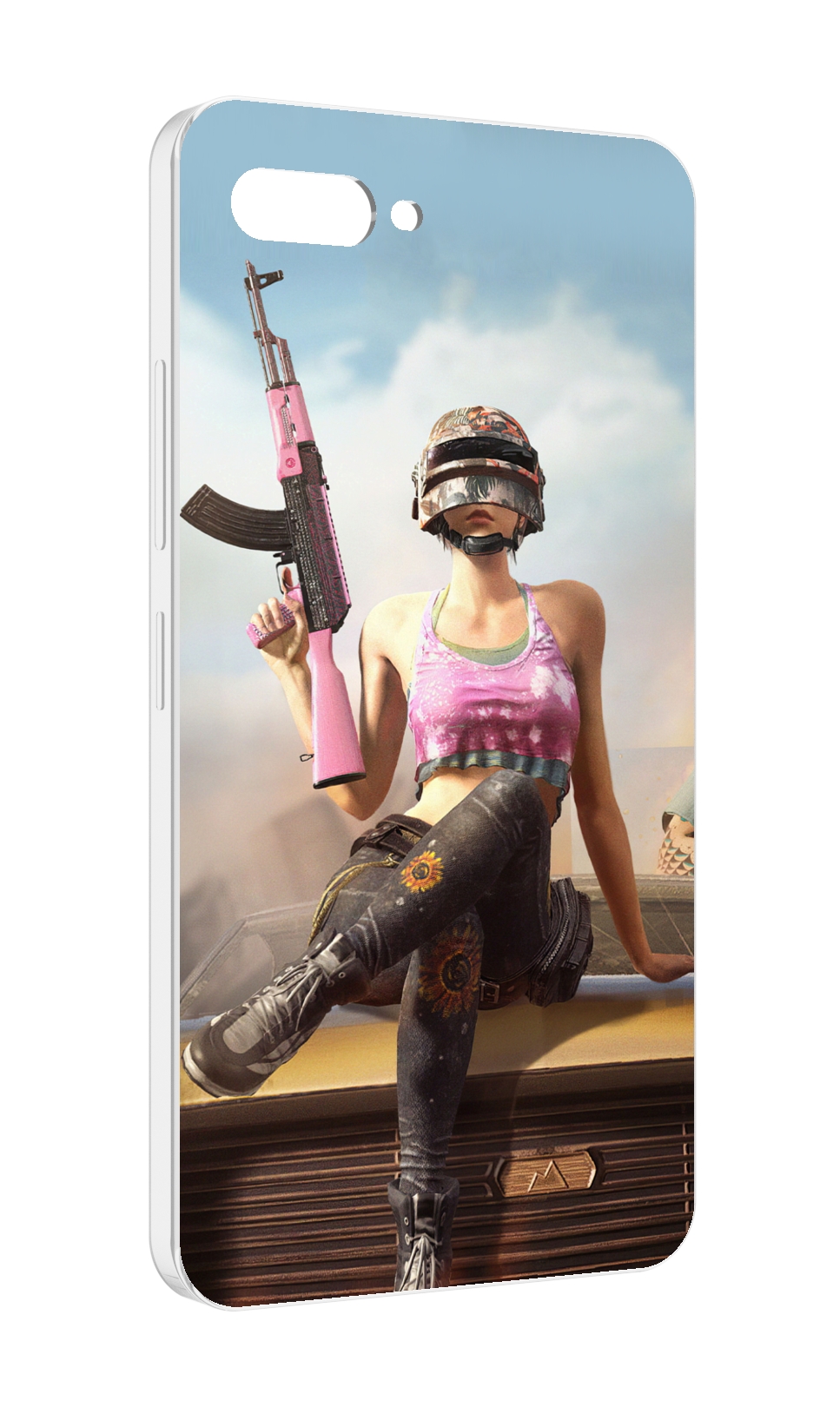 

Чехол MyPads девушка из PUBG для ITEL A25 / ITEL A25 Pro / ITEL A35, Прозрачный, Tocco