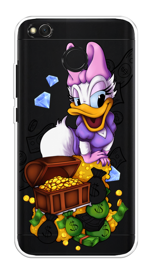 

Чехол на Xiaomi Redmi 4X "Rich Daisy Duck", Коричневый;белый;фиолетовый, 31450-6