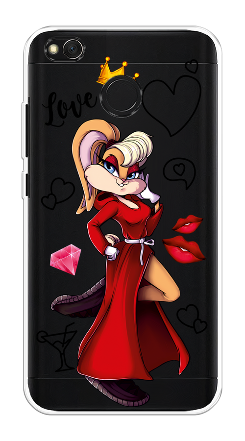 

Чехол на Xiaomi Redmi 4X "Rich Lola Bunny", Красный;бежевый;оранжевый, 31450-6