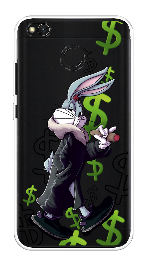 

Чехол на Xiaomi Redmi 4X "Rich Bugs Bunny", Зеленый;черный;голубой, 31450-6