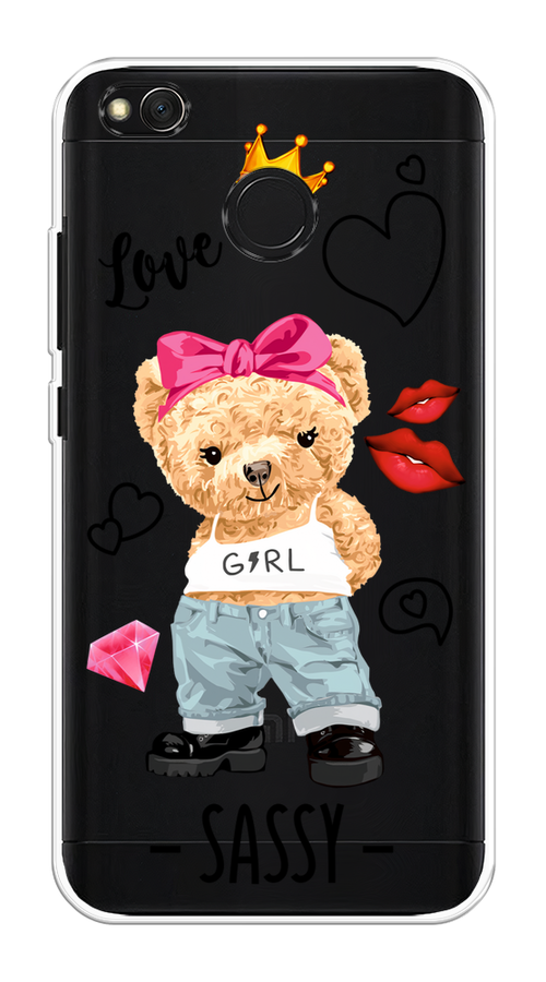 

Чехол на Xiaomi Redmi 4X "Sugar Mommy", Голубой;белый;розовый, 31450-6