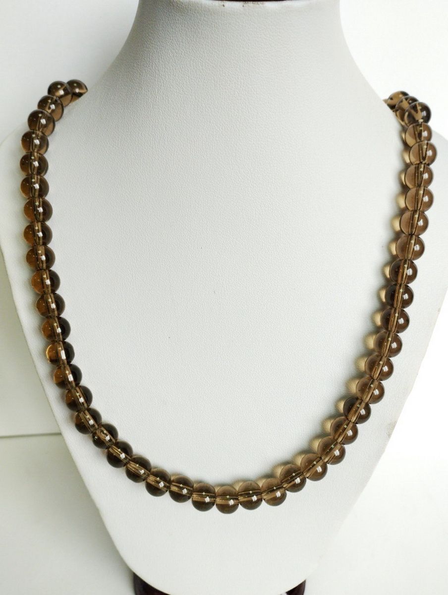 

Бусы из стали 55 см Красота камня Раухтопаз, раухтопаз, Раухтопаз