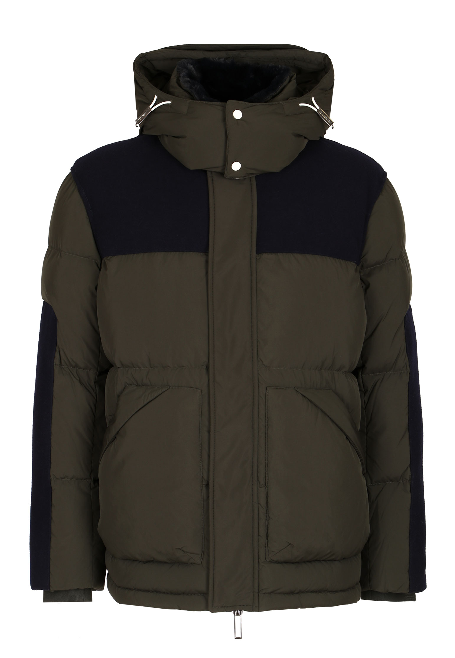фото Зимняя куртка мужская emporio armani 134365 зеленая 52 eu