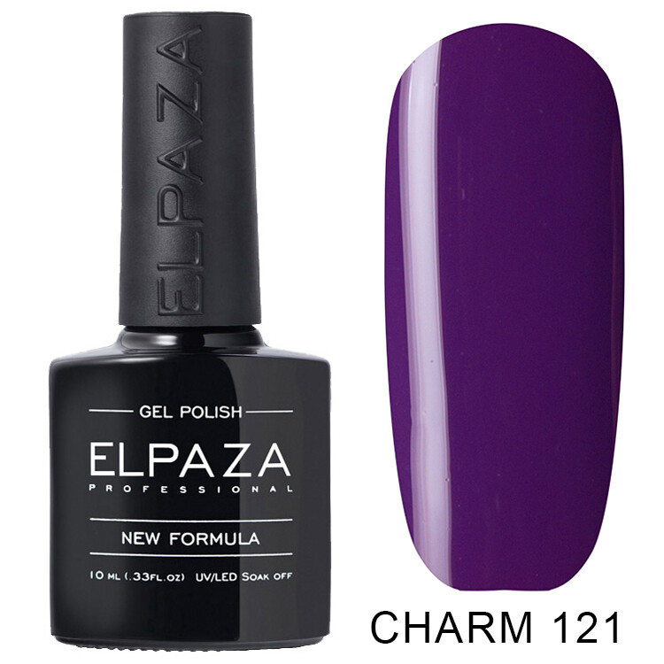 

Гель-лак Elpaza Charm 121 Анютины глазки, Charm 121 Анютины глазки