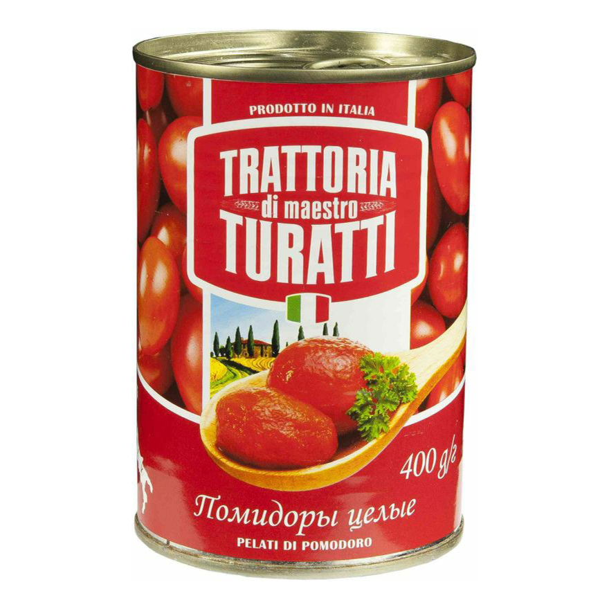 

Помидоры Trattoria Di Maestro Turatti целые 400 г