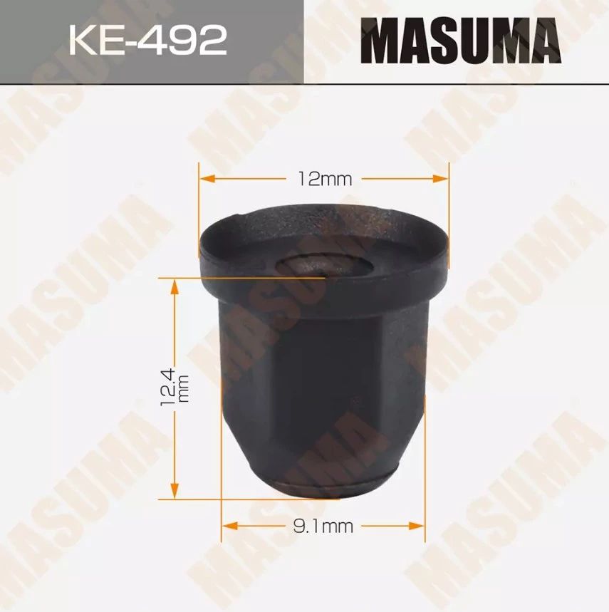 

Клипса Автомобильная (Автокрепеж) Маsuма 492-Ке [Уп.50] Masuma ke492